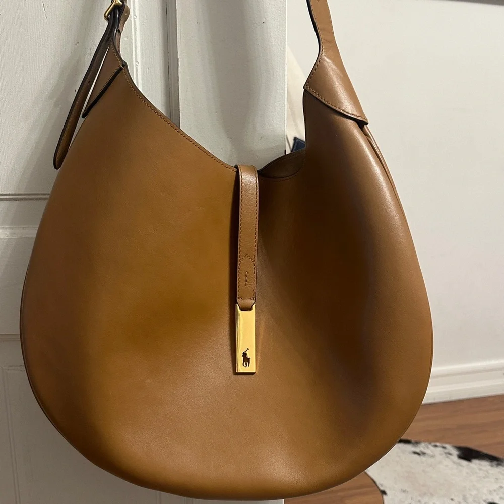 POLO ID CALFSKIN LARGE Shoulder Bag - Picture 6 of 13